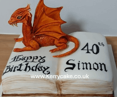 Dungeons and Dragons cake